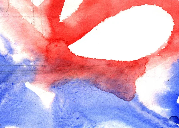 red and blue paint brush strokes, abstract wallpaper