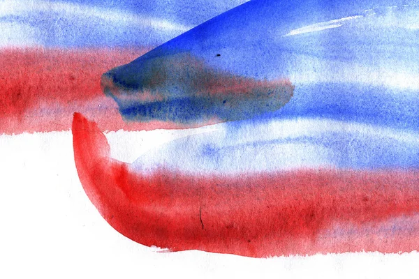 blue and red paint brush strokes, abstract wallpaper