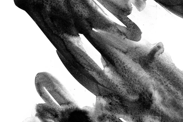Vzorek Tahů Pro Abstraktní Černou Tiskovou Barvu Bílém Pozadí — Stock fotografie
