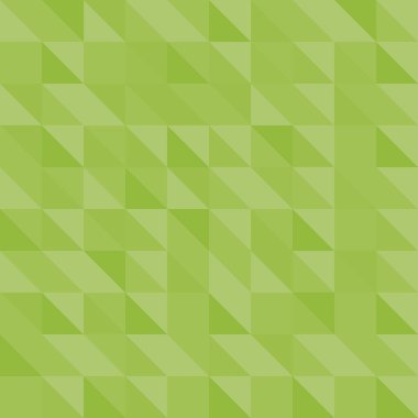 Soyut yeşil üçgen deseni