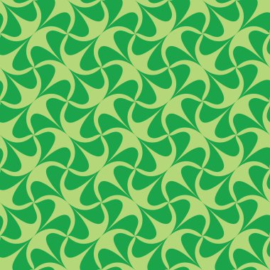 Trident ile soyut ve rengarenk desen