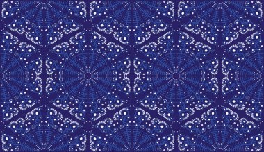 Elle çizilmiş süs ile dantel desen