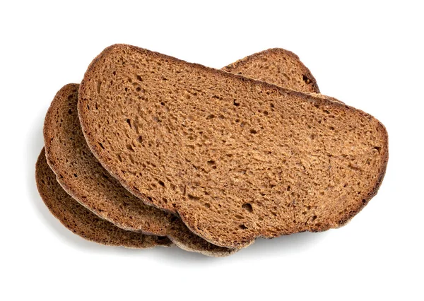 Fette di pane nero . — Foto Stock