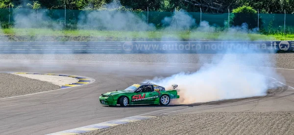 Modena Italia Giu 2018 Jcm Japan Car Meeting Autodromo Modena — Foto de Stock