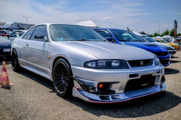 Modena Olaszország Giu 2018 Jcm Japan Car Meeting Autodromo Modena — Stock Fotó