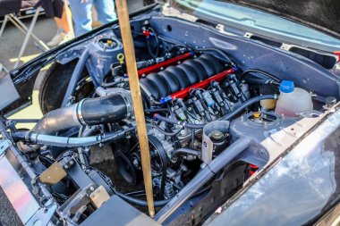 Modena, İtalya: 1 GIU 2018: JCM Japonya Otomobil Toplantısı Autodromo di Modena Ücretsiz Araba Toplantısı