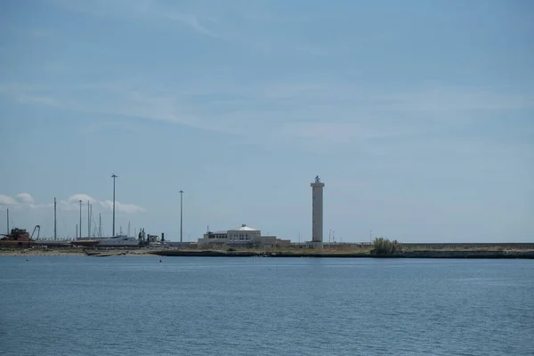 Viareggio View Pier Inscription City Высокое Качество Фото — стоковое фото