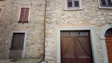 Bardi Castle Parma avlusunda. Yüksek kalite 4k görüntü