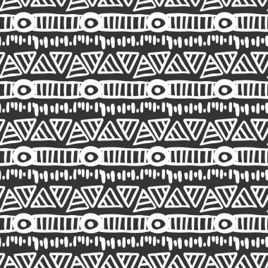 Sorunsuz Aztek vektör desen.