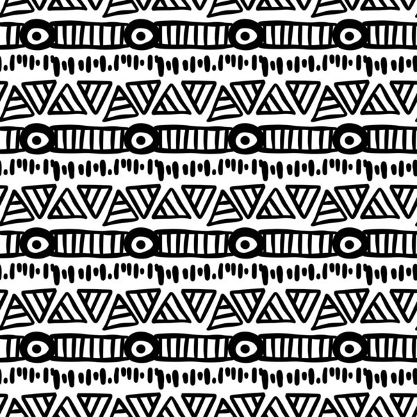 Modèle vectoriel aztèque sans couture . — Image vectorielle