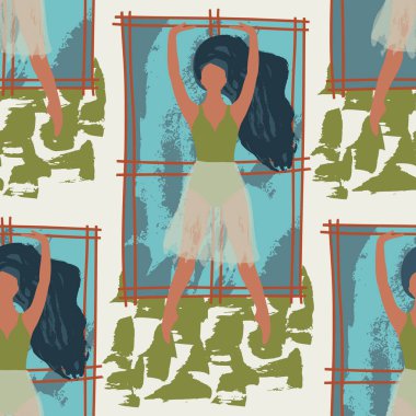 Soyut vektör illüstrasyonu.