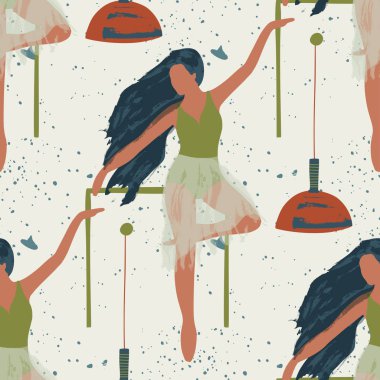 Soyut vektör illüstrasyonu.