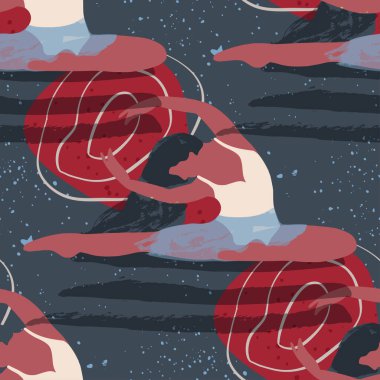 Soyut vektör illüstrasyonu.