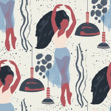 Soyut vektör illüstrasyonu.