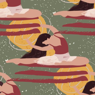 Soyut vektör illüstrasyonu.