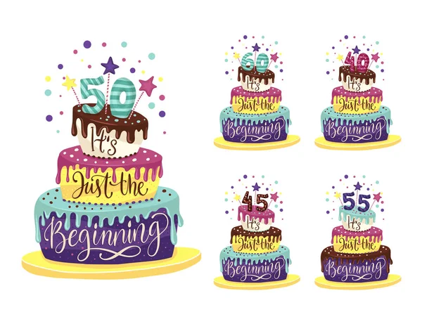 Birthday Anniversary vector. — Stock Vector