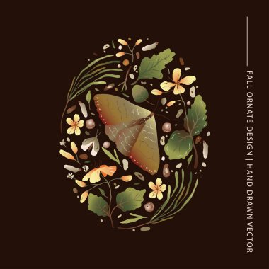 Sonbahar Ormanı tebrik kartı..