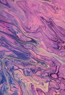 Soyut akrilik tablo, mermer duvar kağıdı.