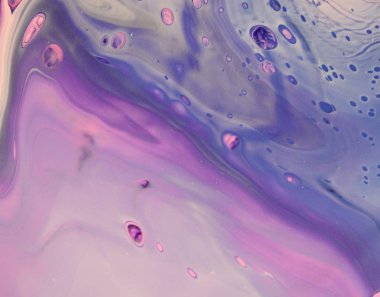 Soyut akrilik tablo, mermer duvar kağıdı.