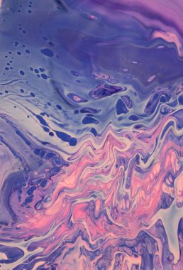 Soyut akrilik tablo, mermer duvar kağıdı.