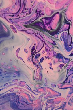 Soyut akrilik tablo, mermer duvar kağıdı.