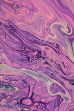 Soyut akrilik tablo, mermer duvar kağıdı.