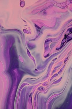 Soyut akrilik tablo, mermer duvar kağıdı.