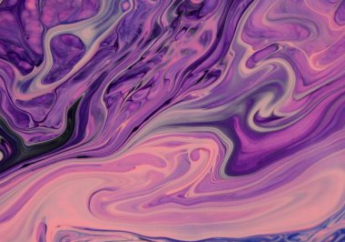 Soyut akrilik tablo, mermer duvar kağıdı.