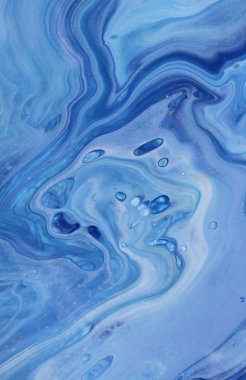 Soyut akrilik tablo, mermer duvar kağıdı.