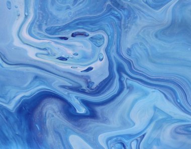 Soyut akrilik tablo, mermer duvar kağıdı.