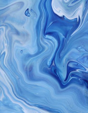 Soyut akrilik tablo, mermer duvar kağıdı.