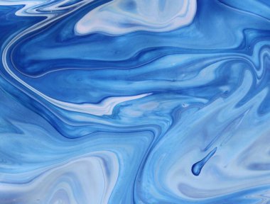 Soyut akrilik tablo, mermer duvar kağıdı.