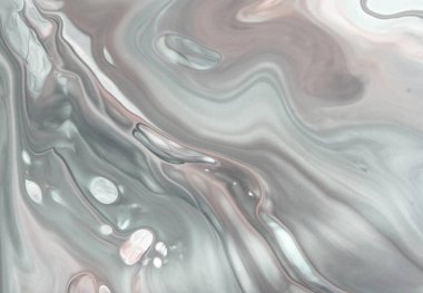 Soyut akrilik tablo, mermer duvar kağıdı.