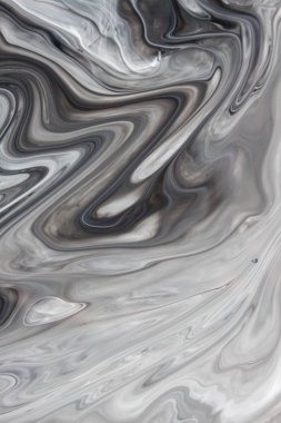 Soyut akrilik tablo, mermer duvar kağıdı.