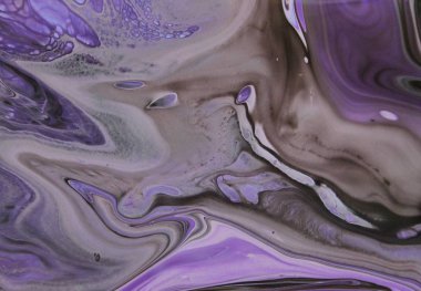 Soyut akrilik tablo, mermer duvar kağıdı.