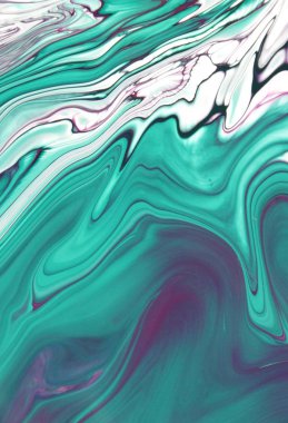 Soyut akrilik tablo, mermer duvar kağıdı.