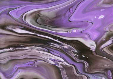 Soyut akrilik tablo, mermer duvar kağıdı.