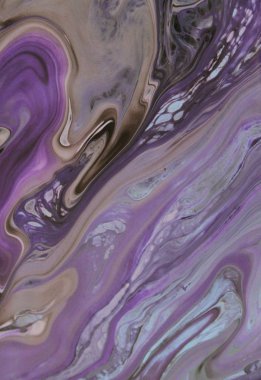 Soyut akrilik tablo, mermer duvar kağıdı.