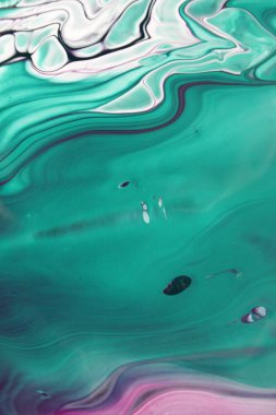 Soyut akrilik tablo, mermer duvar kağıdı.