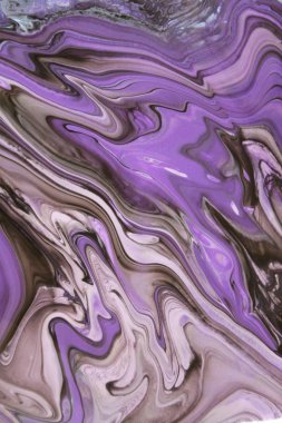 Soyut akrilik tablo, mermer duvar kağıdı.