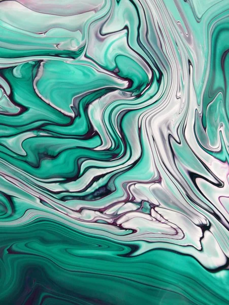 Abstract Acrylic Painting Marble Paint Wallpaper — Stock Photo, Image