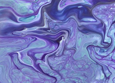 Soyut akrilik tablo, mermer duvar kağıdı.