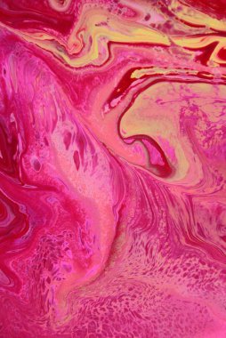 Soyut akrilik tablo, mermer duvar kağıdı.