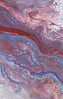 Soyut akrilik tablo, mermer duvar kağıdı.