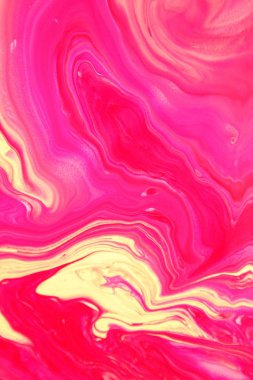 Soyut akrilik tablo, mermer duvar kağıdı.