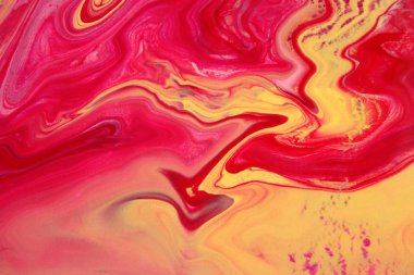 Soyut akrilik tablo, mermer duvar kağıdı.