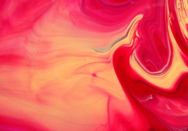 Soyut akrilik tablo, mermer duvar kağıdı.