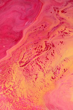 Soyut akrilik tablo, mermer duvar kağıdı.