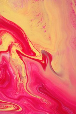 Soyut akrilik tablo, mermer duvar kağıdı.