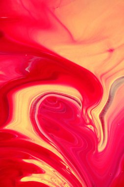 Soyut akrilik tablo, mermer duvar kağıdı.